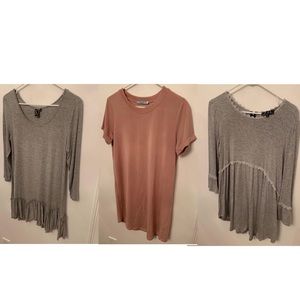 Set of 3 boutique tops. All fit like a Medium.